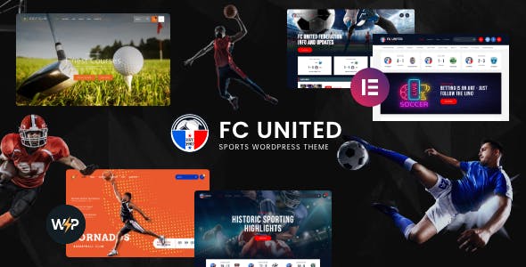 FC United | Football, Soccer & Sports WordPress Theme + RTL