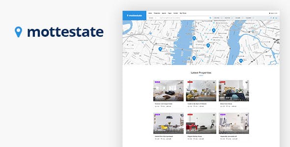 Mottestate - Real Estate PSD Template