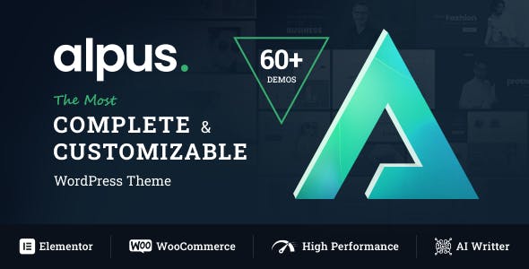 Alpus Pro - Creative & WooCommerce WordPress Theme
