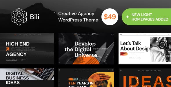 Bili - Creative Agency WordPress Theme