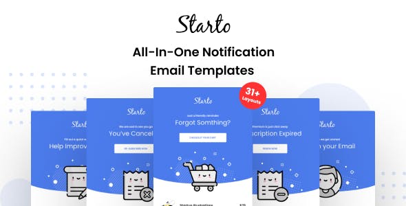 Starto - Notification Email Template